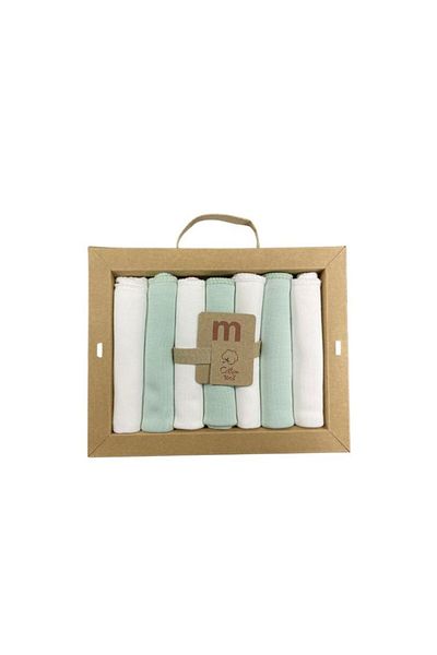 Akface Newborn Baby and Child Organic Cotton Socks and Mouth Wipes Set