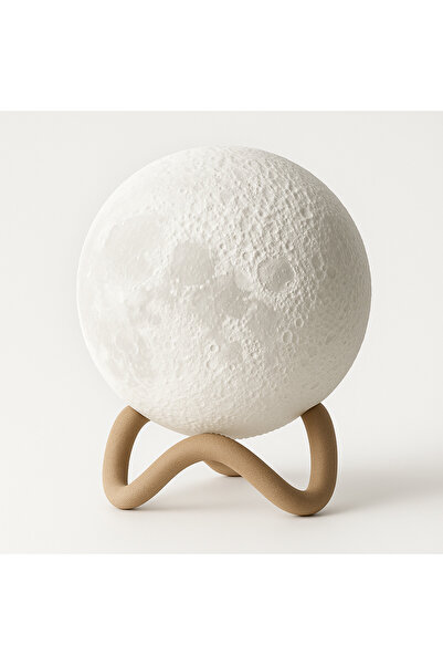 Slyvia Ay Tasarımlı Masa Lambası