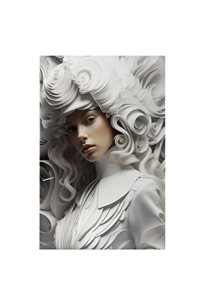 StoryGift Romania Tablou Canvas: Alb In Eleganta Lucrari De Arta, Moda, Acces...