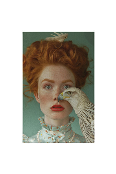 StoryGift Romania Tablou Canvas: Eleganță Și Agilitate, Portret Femeie Rășcat...