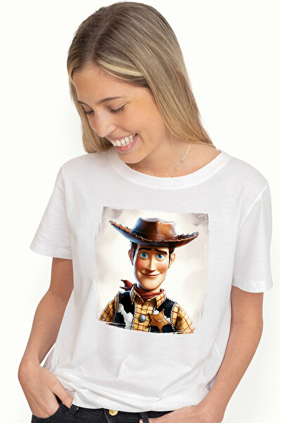 StoryGift Romania Tricou Femei Cu Toy Story, Iubitori De Desene Animate, Wood...