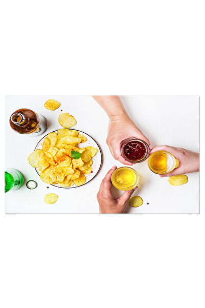 StoryGift Romania Tablou Canvas - Gustari Sarate Si Bere Rece - Petreceri Si ...