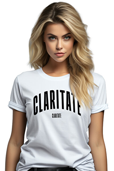 StoryGift Romania Tricou Femei Cuvantul Claritate, Motivational, Self Help, I...