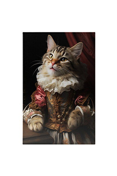 StoryGift Romania Tablou Canvas: Contesa Pisiceasca Pisica, Lucrari De Arta, ...