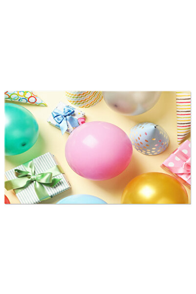 StoryGift Romania Tablou Canvas - Sarbatoare Dulce: Cupcake, Cadou, Bucurie F...