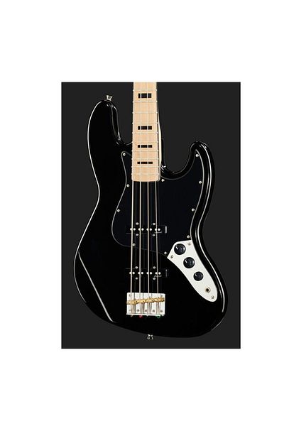 Harley Benton Harley Benton JB 75MN Black Vintage Series Bass Guitar