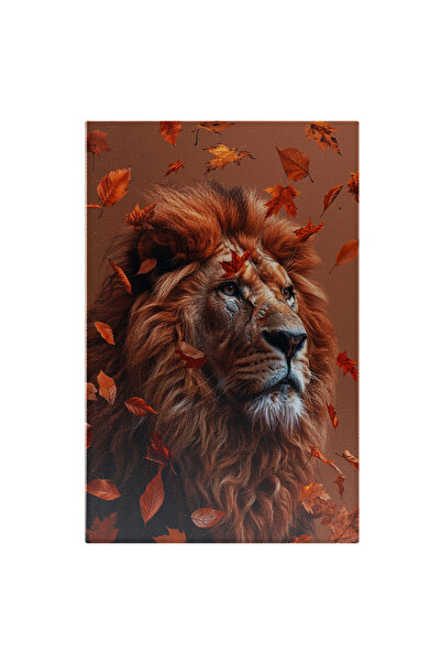 StoryGift Romania Tablou Canvas Domnia Regală Leul Și Privirea Sa Dominatoare...
