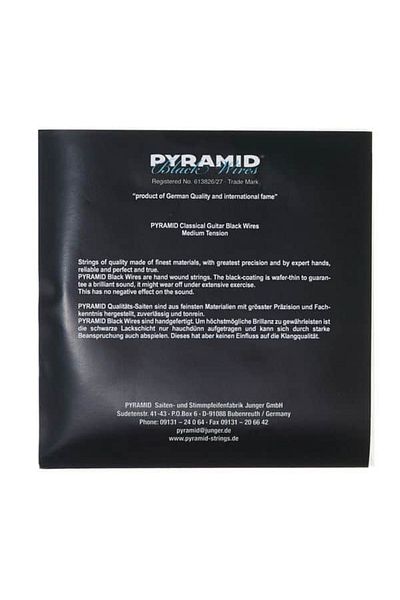Pyramid Nylon Set Black Wires