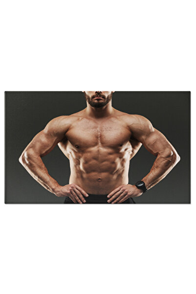 StoryGift Romania Tablou Canvas Cu Barbat Atletic - Fitness, Putere, Dedicatie