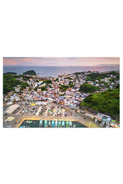 StoryGift Romania Tablou Canvas - Portul De La Amalfi: O Piesa Din Frumusetea...
