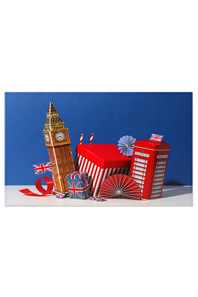 StoryGift Romania Tablou Canvas Simboluri Ale Invatarii Limbii Engleze Cuvant...