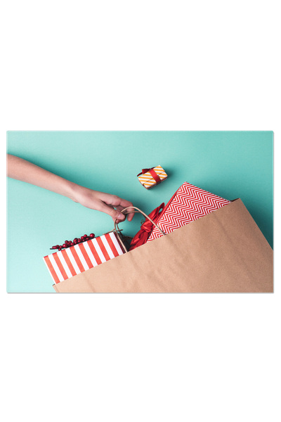 StoryGift Romania Tablou Canvas - Preparative De Sarbatori, Cadou Elegant Amb...