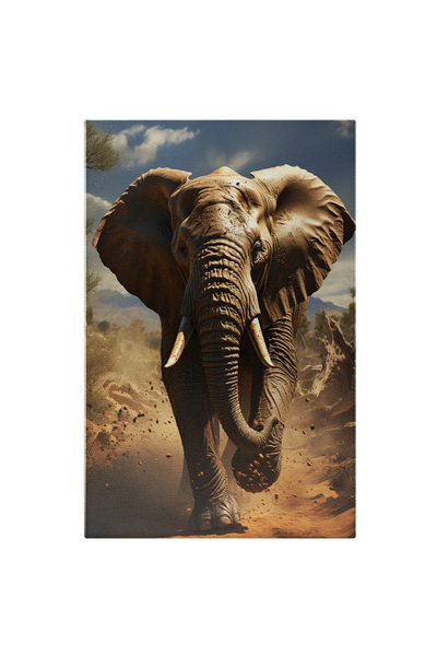 StoryGift Romania Tablou Canvas: Cucerirea Junglei Înțelepții Regnului Animal...