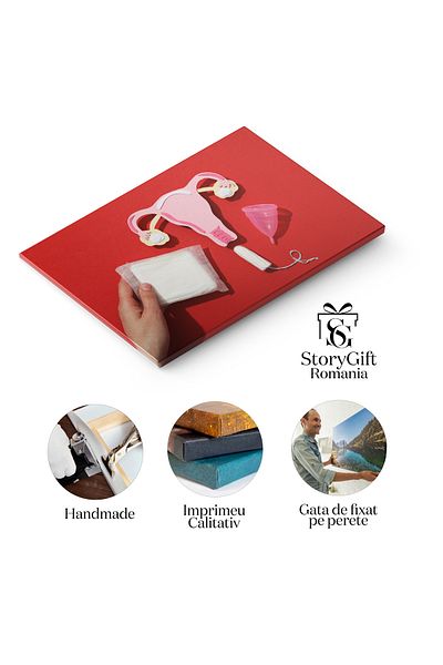 StoryGift Romania Tablou Canvas - Ginecologie Si Sanatate Feminina, Medicina Si Confort Zilnic