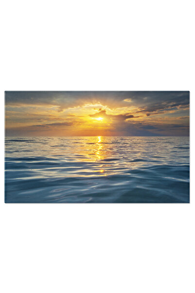 StoryGift Romania Tablou Canvas: Rasarit De Soare La Marea Baltica