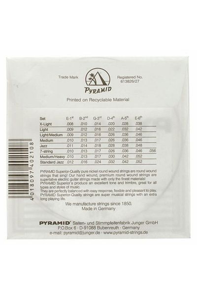 Pyramid Pyramid 010 Single Electric Guitar E String