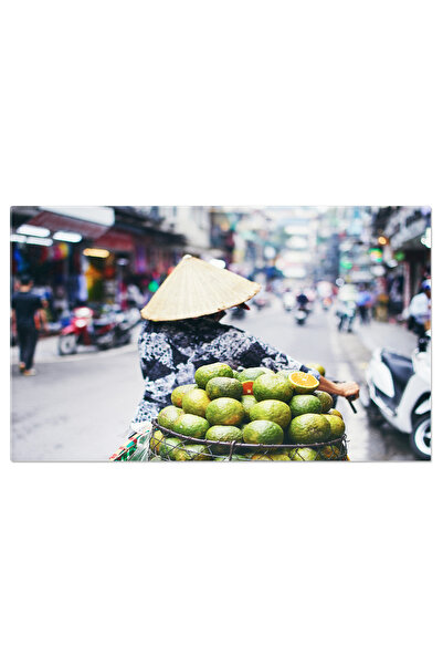 StoryGift Romania Tablou Canvas Viata De Oras In Strada Cartierului Vechi Din...