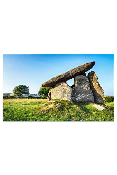 StoryGift Romania Tablou Canvas Trevethy Quoit, Un Dolmen In Cornwall, Trevethy Quoit, Dolmen, Neolitic, Istorie,