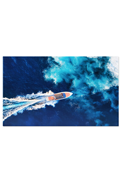 StoryGift Romania Tablou Canvas: Navigand Pe Apa - Peisaj Marin De Vacanta