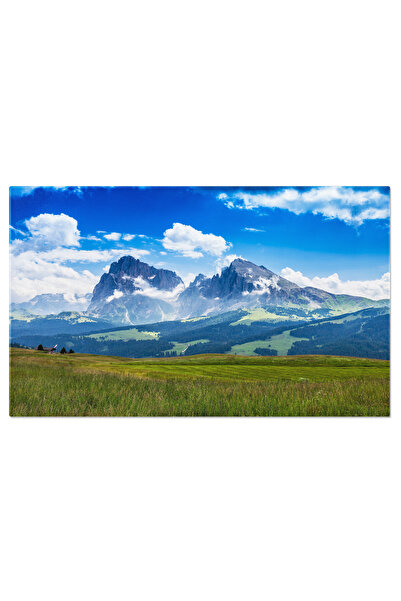 StoryGift Romania Tablou Canvas Peisaj Dolomitic In Italia Distanta, Peisaj, ...