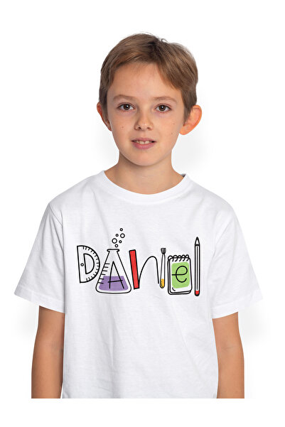 StoryGift Romania Tricou Copii Cu Numele Daniel, Si Mesaj Amuzant, Curios, So...