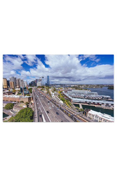 StoryGift Romania Tablou Canvas Linia Orizontului Sydney De Pe Podul Harbour,...