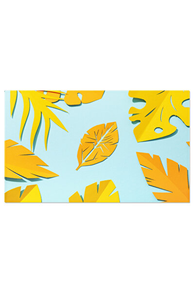 StoryGift Romania Tablou Canvas - Invitatie Colorata Cu Design Tropic - Sablo...