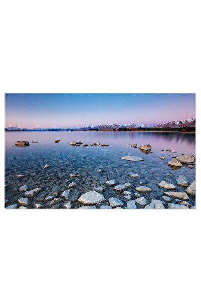 StoryGift Romania Tablou Canvas Culori Si Liniste La Lacul Tekapo In Noua Zee...