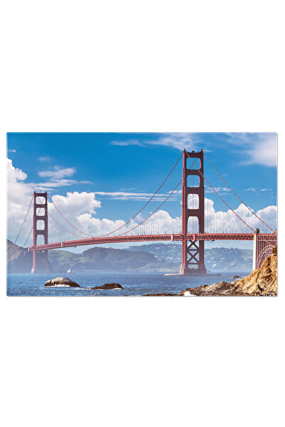 StoryGift Romania Tablou Canvas: Iconicul Golden Gate - Peisaj Urban, Podul Golden Gate