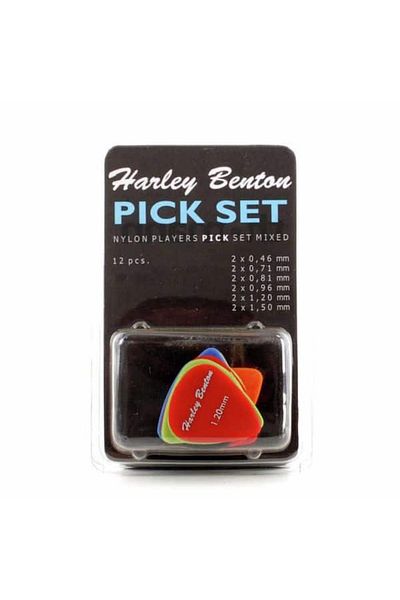 Harley Benton Nylon Player Pick Set Mixed