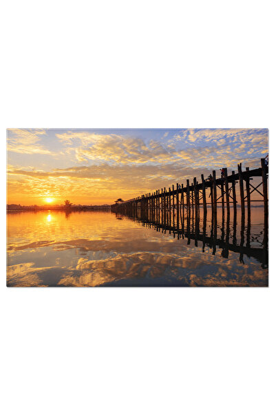 StoryGift Romania Canvas Painting 40 x 25CM - Morning in Bagan, Myanmar: U Be...