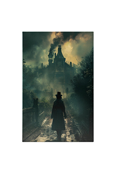 StoryGift Romania Tablou Canvas Casa Intunecata Un Personaj Misterios Care Me...