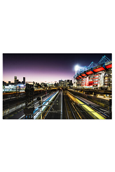 StoryGift Romania Tablou Canvas Stadionul De Cricket Din Melbourne, Australia...