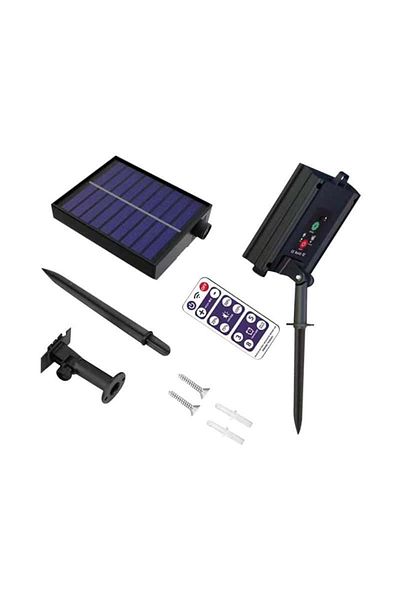 V-TAC Solar LED String 10 bulbs 0.5W, 12m, 3000K