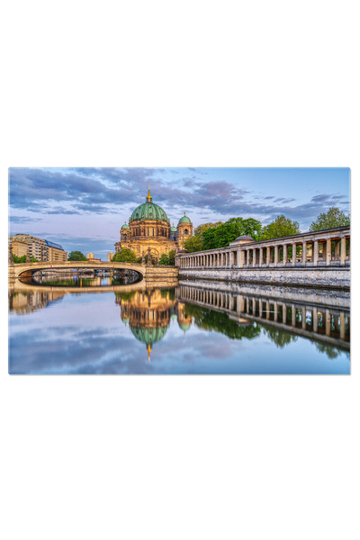 StoryGift Romania Tablou Canvas Catedrala Berlinului La Apus, Arhitectura, Ca...