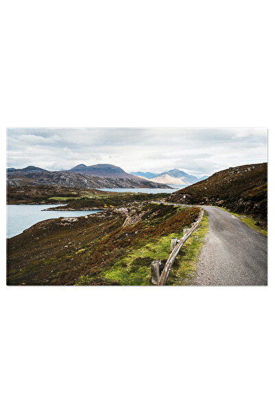 StoryGift Romania Tablou Canvas: Peisaj In Scotia - Highland, Loch, Natura Neimblanzita