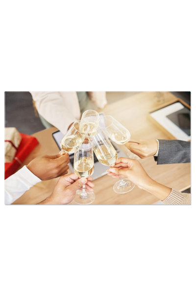 StoryGift Romania Tablou Canvas - Toast Cu Colectia De Afaceri: Munca In Echipa