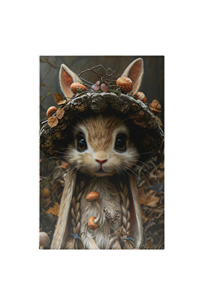 StoryGift Romania Tablou Canvas: Iepurașul Și Ciupercuțele Într-o Aventură Fe...