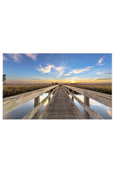 StoryGift Romania Tablou Canvas - Ciclism In Olanda: Peisaje Uimitoare Pe Ape