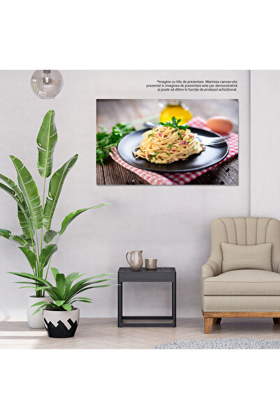 StoryGift Romania Tablou Canvas - Paste Carbonara - Delicii Culinare