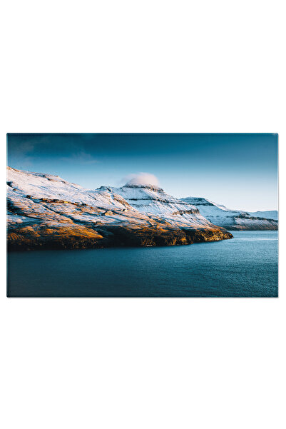 StoryGift Romania Tablou Canvas: Peisaj Muntos In Insulele Feroe - Frumusete ...