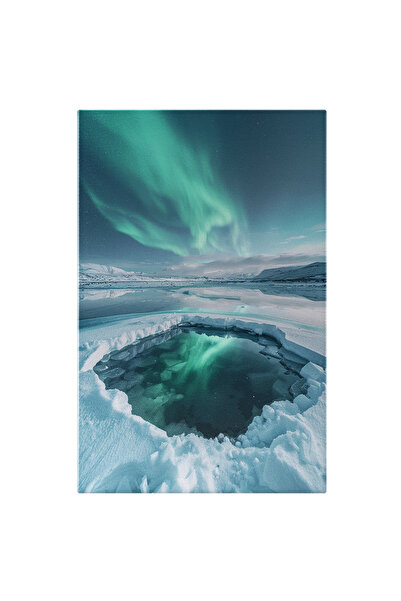 StoryGift Romania Tablou Canvas: Cercul Fermecat De Apă Rece Și Lumina Mistic...