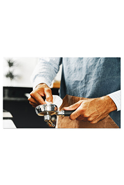 StoryGift Romania Tablou Canvas: Bautor De Cafea - Pregatirea Espresso-ului