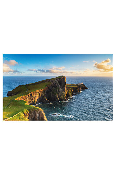 StoryGift Romania Tablou Canvas Farul Neist Point La Apus; Far, Neist Point, ...