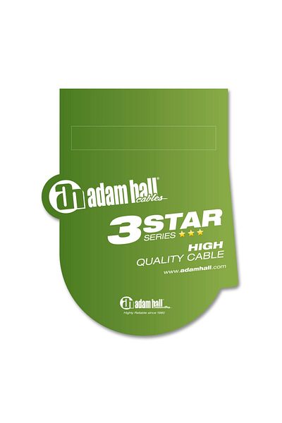Adam Audio Cablu XLR 0.5m Adam Hall Cables 3 STAR MMF 0050 YEL