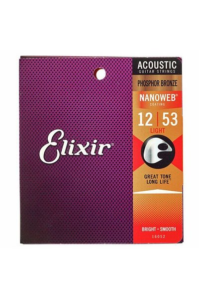 Elixir Corzi Chitara Acustica Elixir 16052 Nanoweb Light Phosphor Bronze