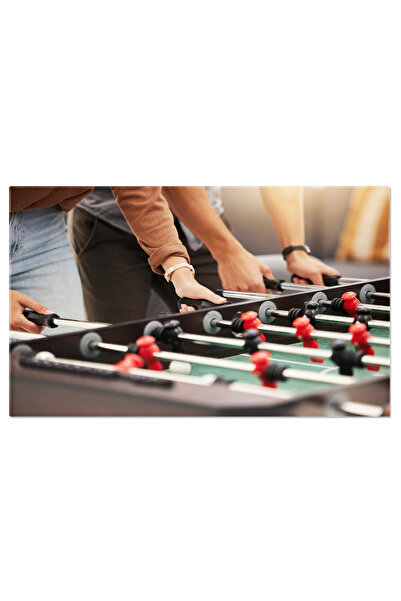StoryGift Romania Tablou Canvas Cu Prieteni Jucand Foosball - Petrecere, Even...