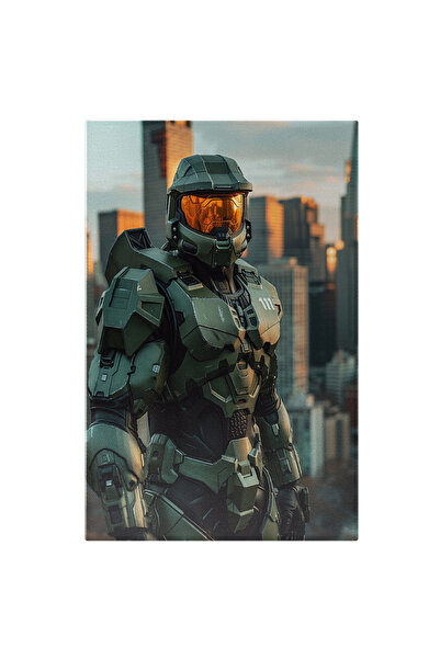 StoryGift Romania Tablou Canvas: Actorul Din Jocul Video Cu Impuscaturi Imbra...