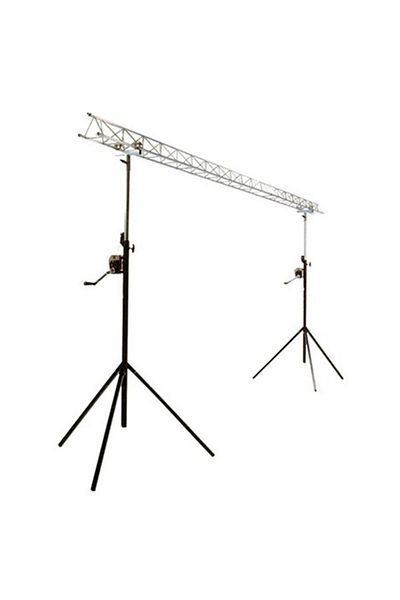 IBIZA Scaffolding Light Set with Crossbar 4 meters SLB03W-LIGHT