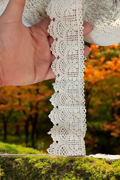 DUAYEN güpür dantel medeniyet desen pamuk 1 metre